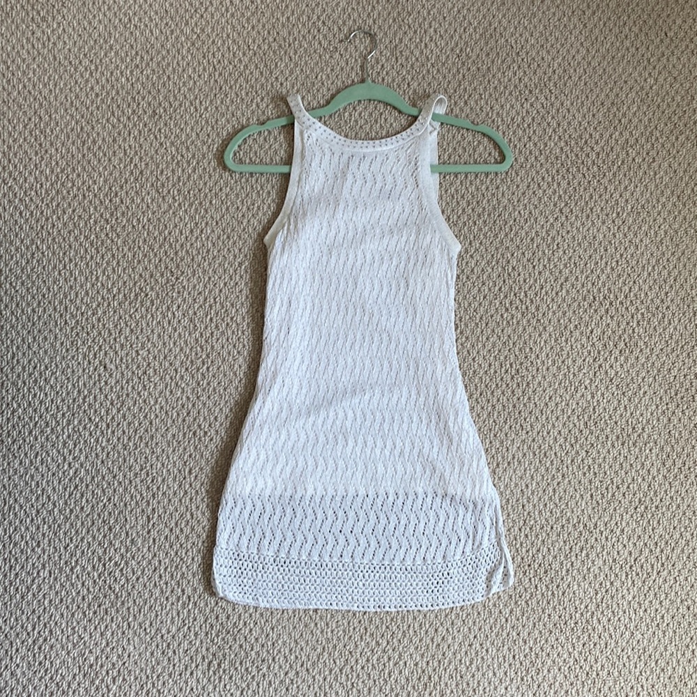 White sparkle tank